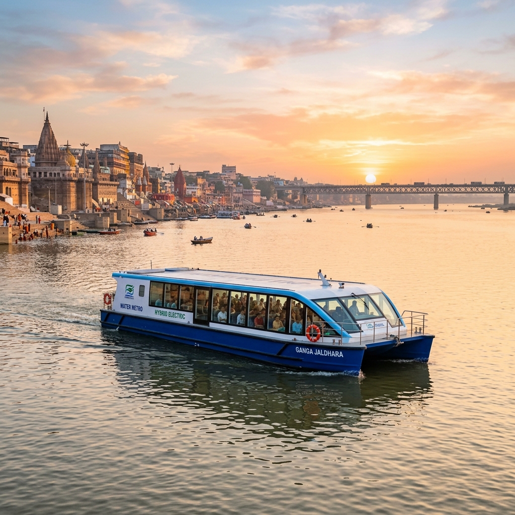 पटना में अगस्त से गंगा पर चलेगी Water Metro — जानें रूट, किराया और सुविधाएं